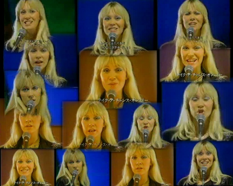 Agnetha 007287 collages