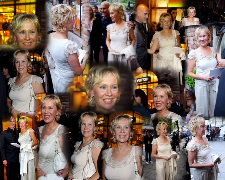 Agnetha 007291 collages