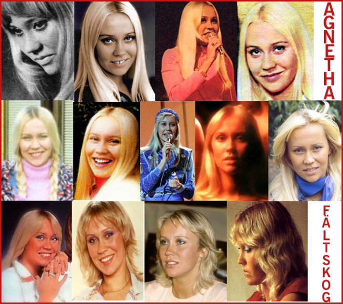 Agnetha 007303 collages