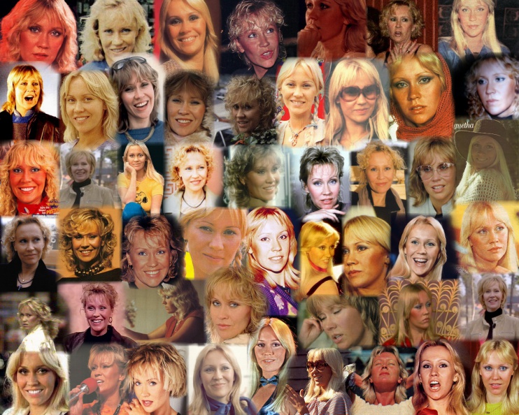Agnetha 007350 collages