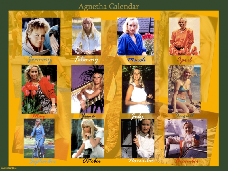Agnetha 007357 collages