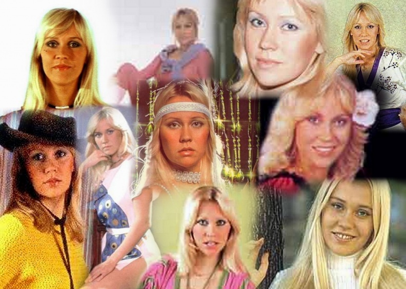 Agnetha 007383 collages