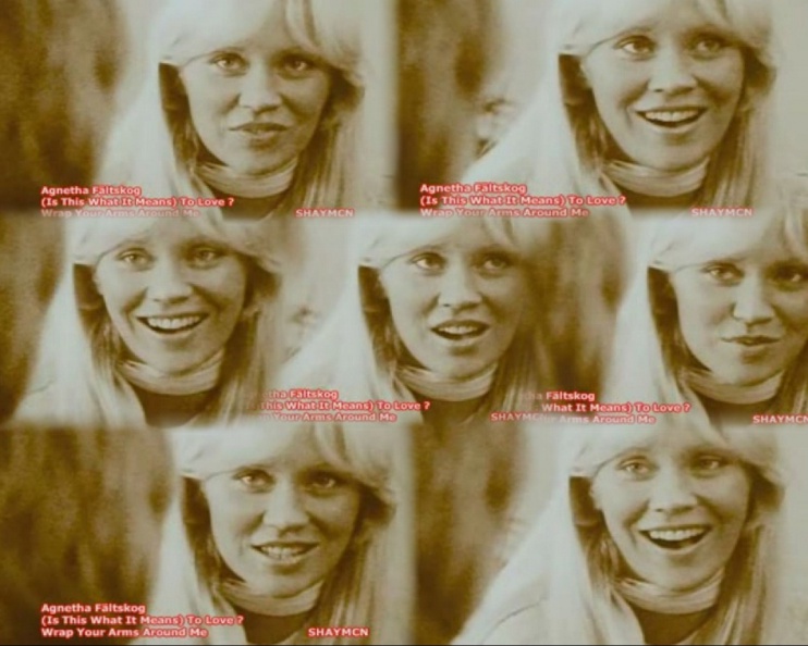 Agnetha 007393 collages