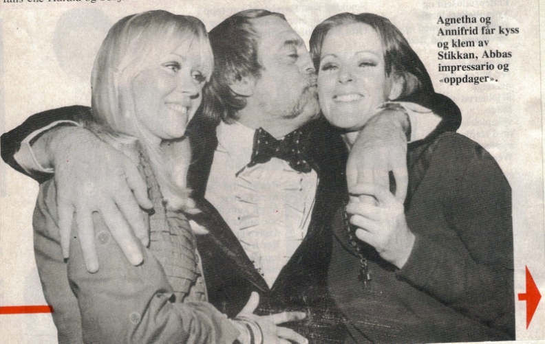 Agnetha 007100 press stikkan party 1977