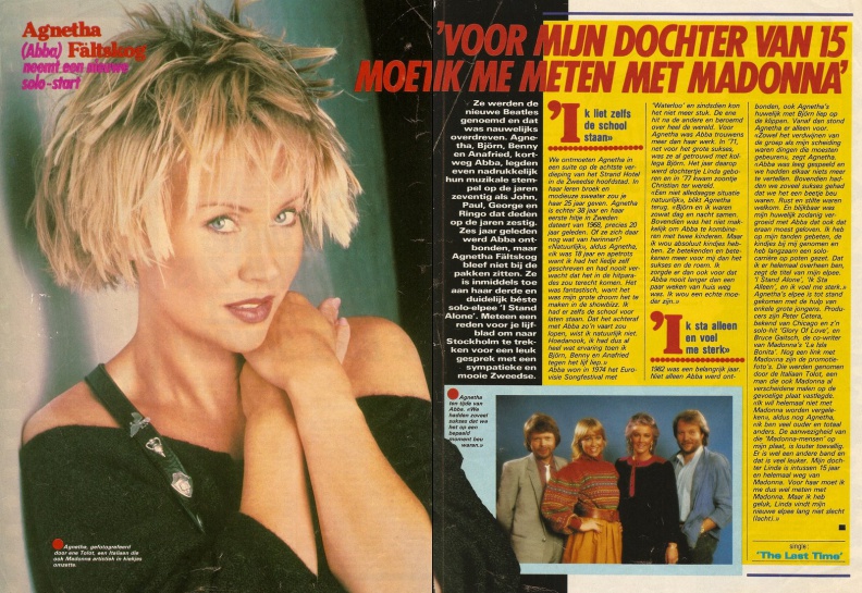 Agnetha 007113 press Hitkrant 1988