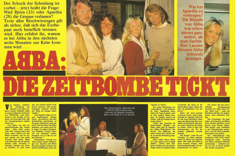 Agnetha 007129 press Popcorn 1979