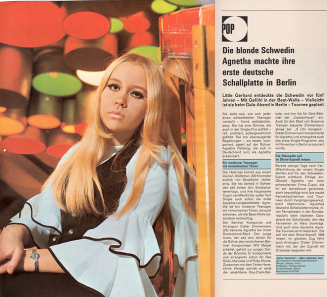 Agnetha 007159 press 1969 feb schallplatte