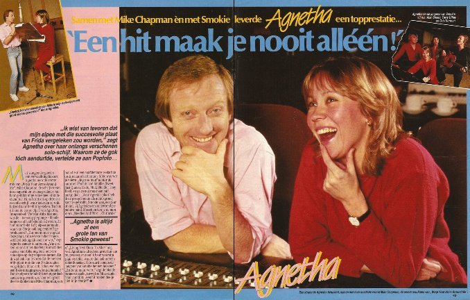 Agnetha 007096 press 1983