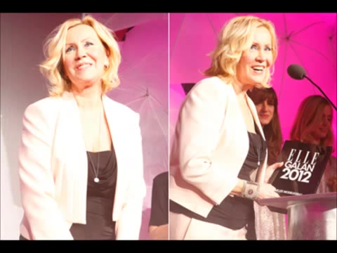 Agnetha 000699 2012 01 13 Elle fashion awards